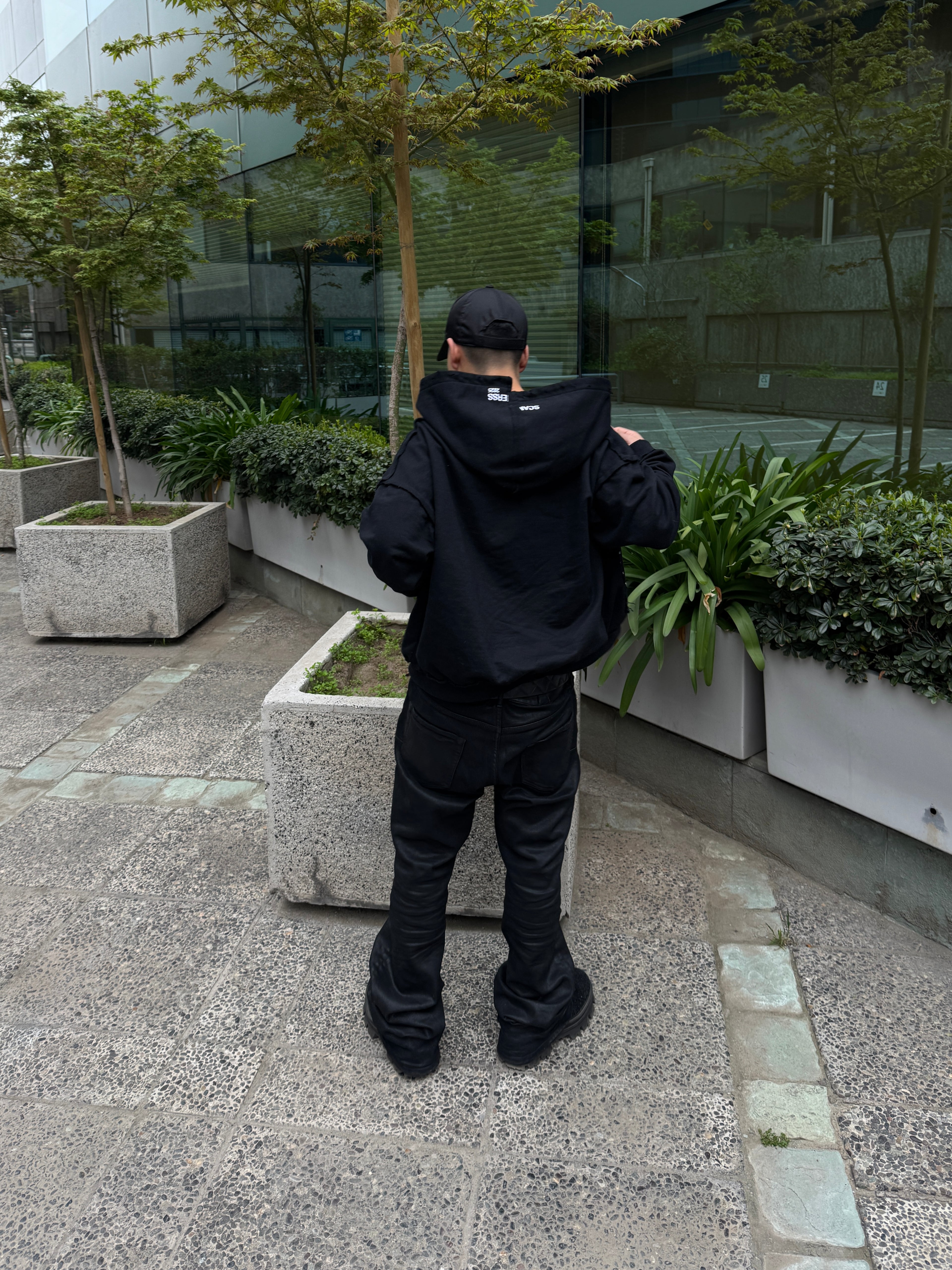 SCAMERSS IRREGULAR ZIP UP