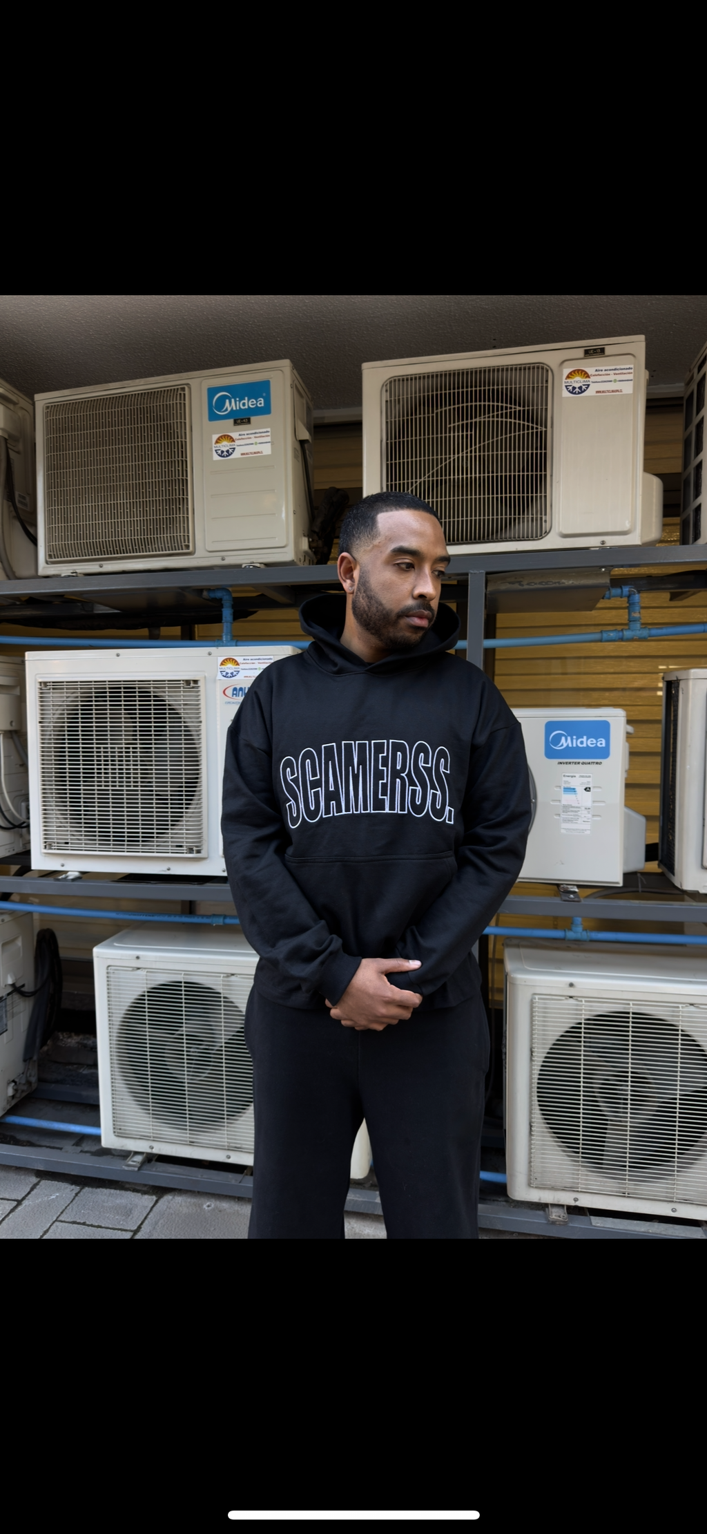 SCAMERSS BIG HOODIE